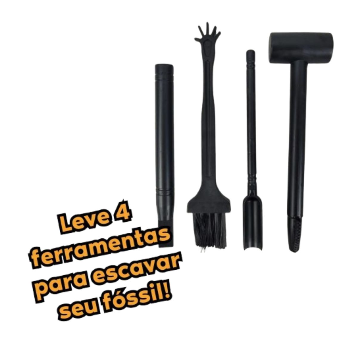 Brinquedo Kit Arqueologia Dinossauro Dino Fóssil Escavação Brinquedo Kit Arqueologia Dinossauro Dino Fóssil Escavação